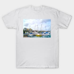 Boats at the pier T-Shirt